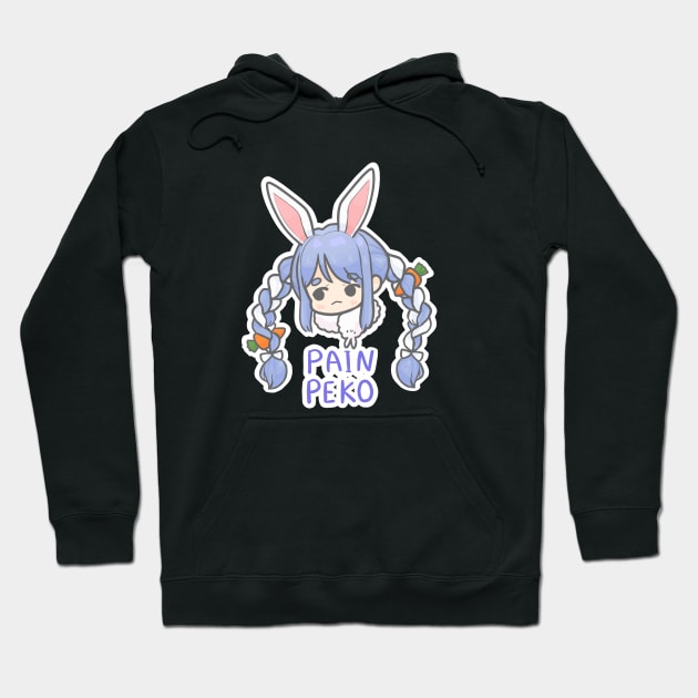 Pain Peko Hoodie by nekomachines